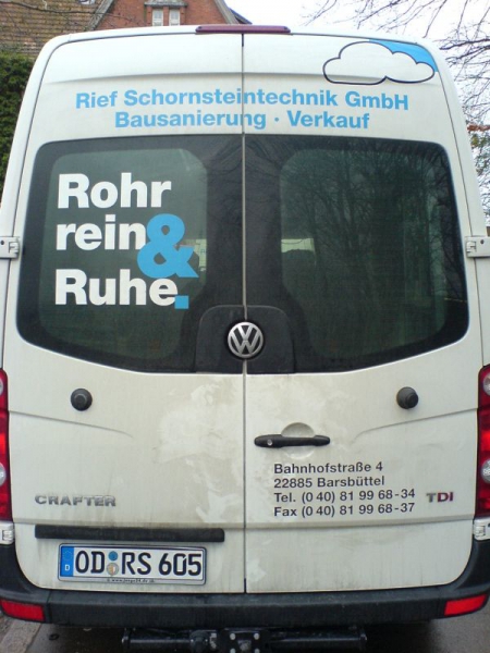 Rohr rein & Ruhe.