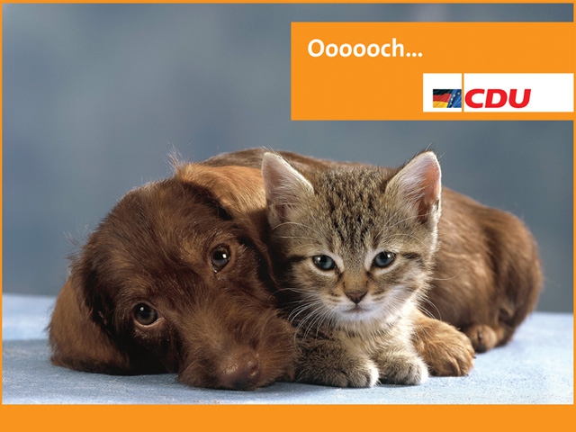 CDU-Wahlwerbung