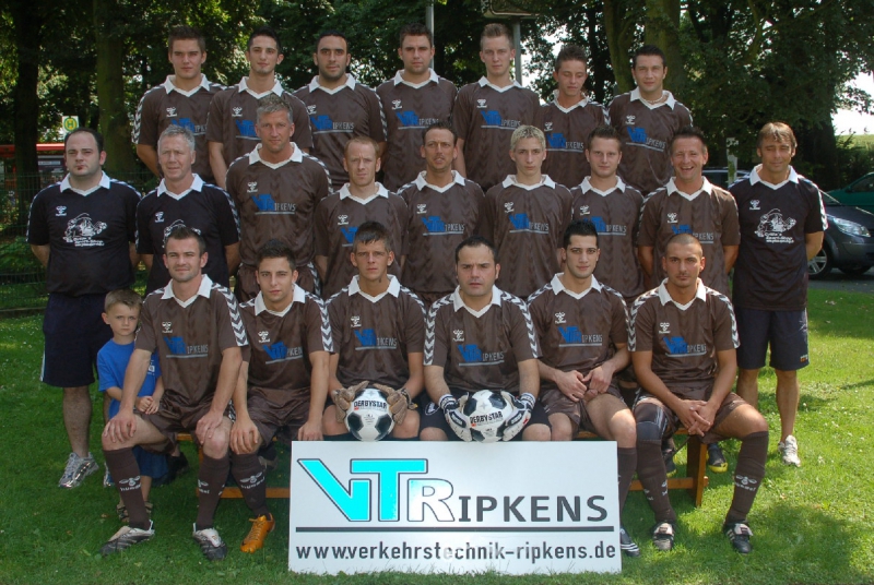 Fussimannschaft aus Duisburg