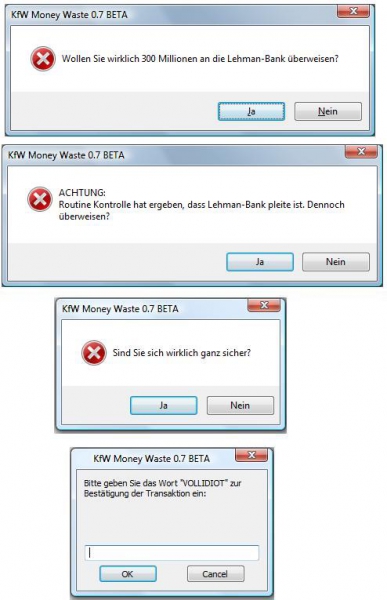 KfW Money Waste 0.7 BETA