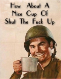 Shut the fuck up! :-)